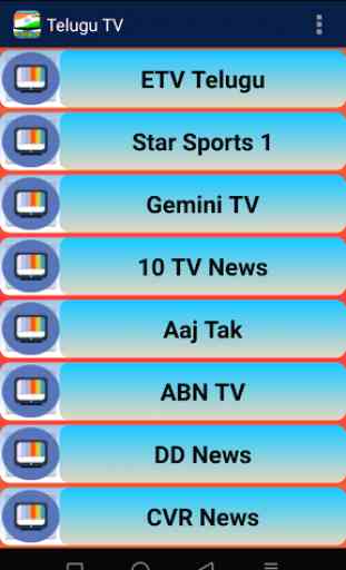 Telugu Live TV All Channels 3