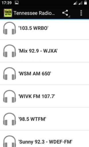 Tennessee Radio Stations 1