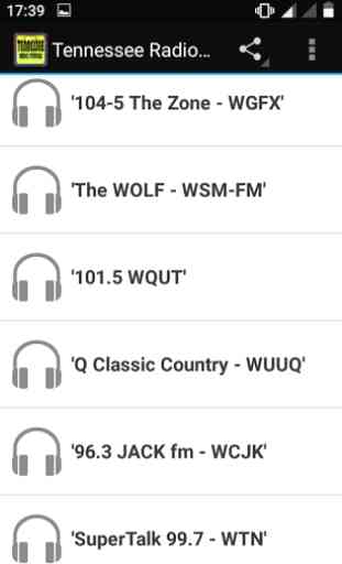 Tennessee Radio Stations 2