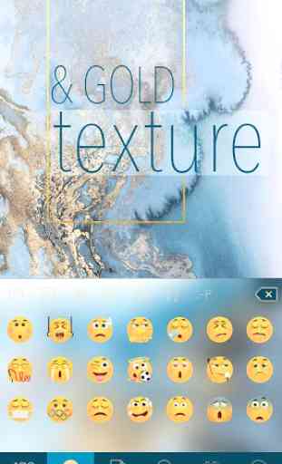 Texture Emoji Kika keyboard 3