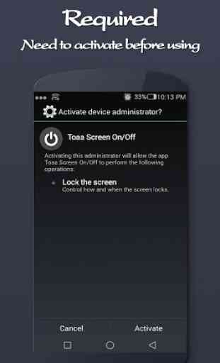 Toaa Screen On/Off (All-in-1) 3
