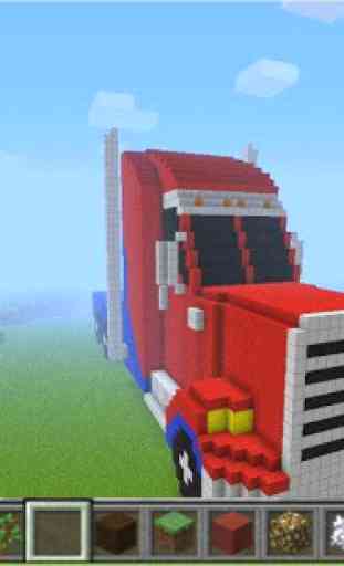 Truck of Mine Block Craft 1