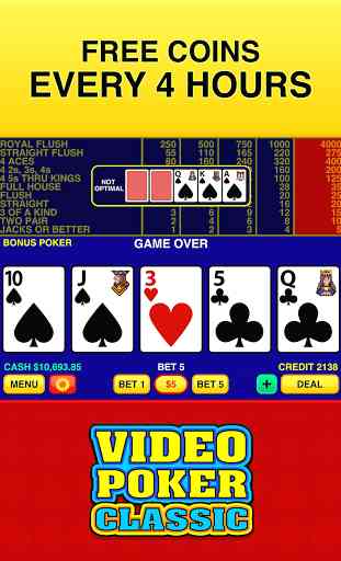 Video Poker Classic 4