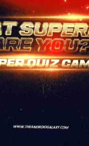What superhero are you quiz 1