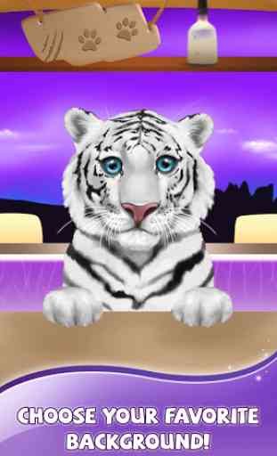 White Tiger Live Wallpaper 4