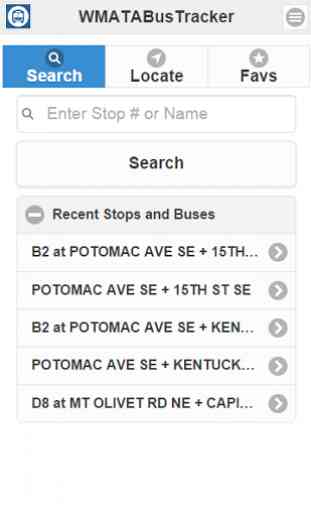 WMATA Bus Tracker 1