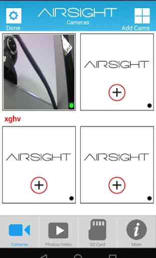X10 Airsight Camera App 4
