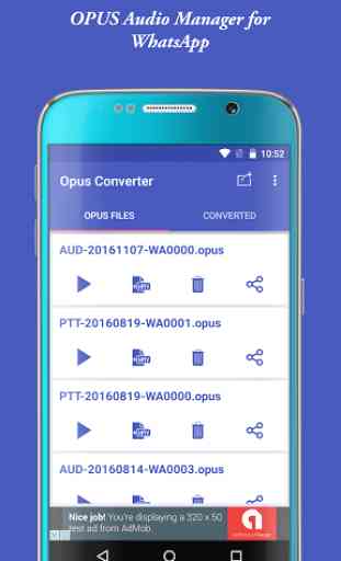 Audio Manager for WhatsApp 1