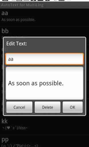 Auto-Text | Next Word 2