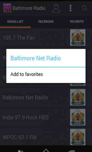 Baltimore Radio - Stations 4