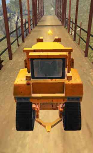 Bulldozer Drive 3D Hill Mania 3