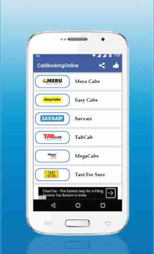 Cab Booking (Taxi Booking) 3