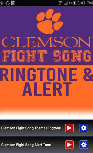 Clemson University Fight Song 1