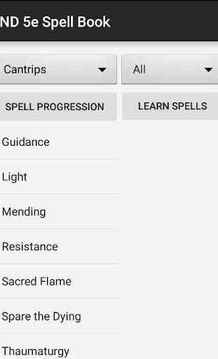 D&D 5th Edition Spell Book 2