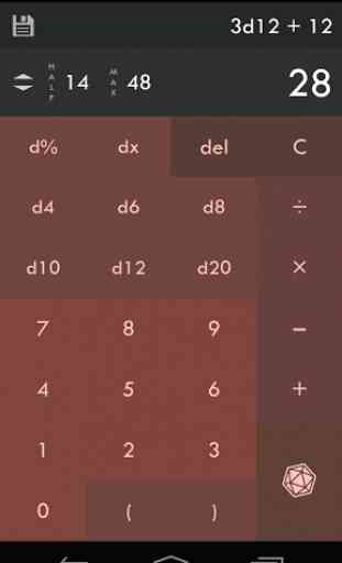 d20 Calculator 2