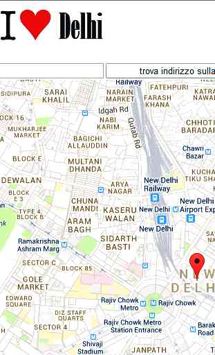 Delhi map 2