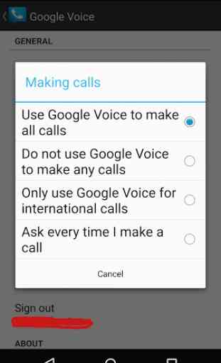 Dialer Free for Google Voice 1