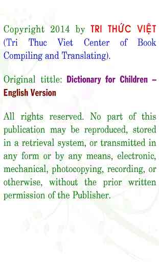 Dictionary for Children 2