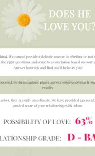 Does He Love Me Quiz 4