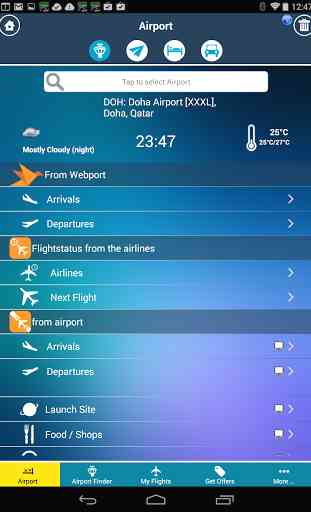 Doha Airport + Flight Tracker 2