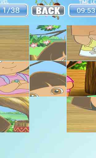 Dora Kids Puzzle Game 2