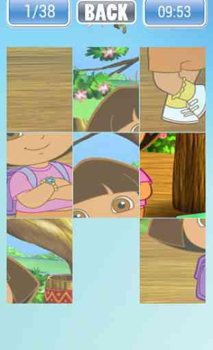Dora Kids Puzzle Game 3