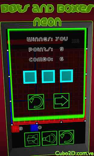 Dots and Boxes (Neon) 3