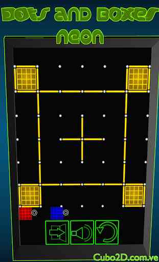 Dots and Boxes (Neon) 4