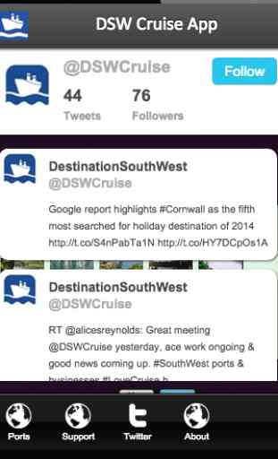 DSW Cruise App 1