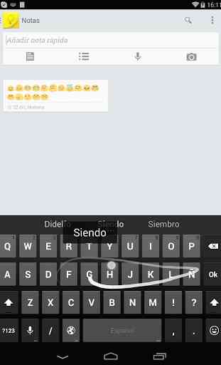 Emoji Keyboard - Spanish Dict 3