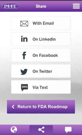 FDA Roadmap by PHT 4
