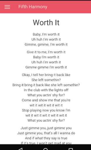Fifth Harmony Lyrics 4