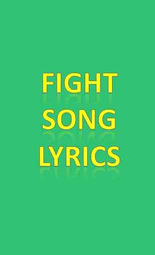 Fight Song Lyrics 1