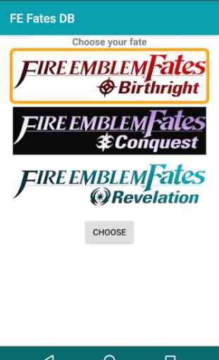 Fire Emblem Fates Database 2