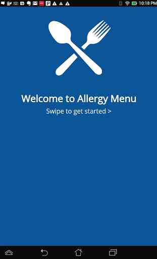 Food Allergy Menus 4