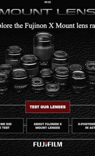 Fujifilm X Mount Lenses 1