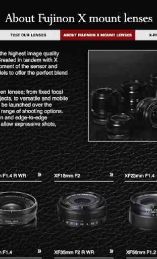 Fujifilm X Mount Lenses 4