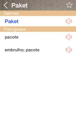 German Portuguese Dictionary 2
