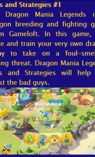 Guide for Dragon Mania 2