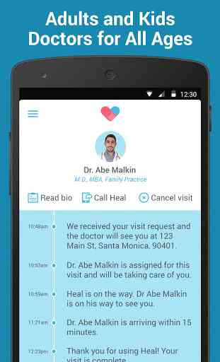 Heal - On-demand doctor visits 3