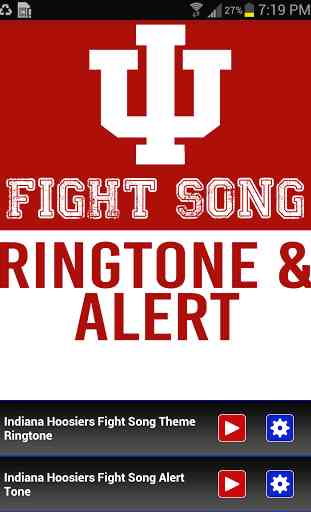 Indiana Hoosiers Fight Song 1