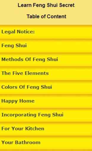 Learn Feng Shui Secrets 1