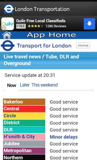 London Transport (TFL) 2