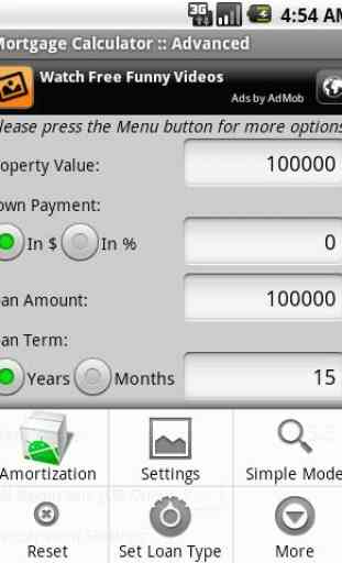Mortgage Auto Loan Calculator 1
