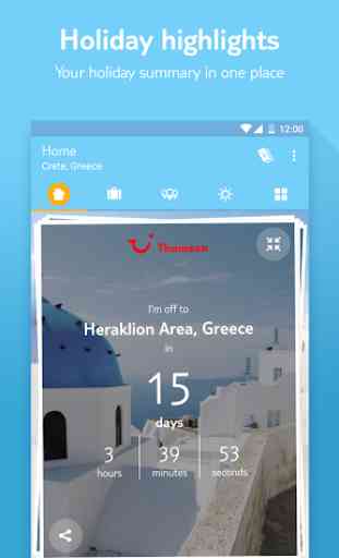 MyThomson – Your holiday app 1