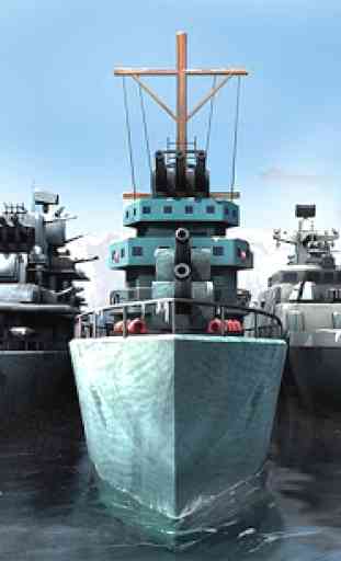 Naval Fury: Warship 3D 3