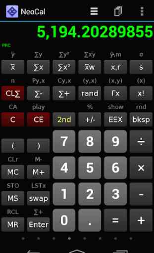 NeoCal Advanced Calculator 3