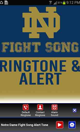 Notre Dame Fight Song Ringtone 2