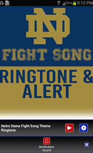 Notre Dame Fight Song Ringtone 3
