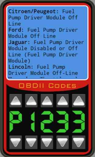 OBDII Trouble Codes 1